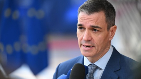 Pedro Sánchez, a su llegada a la cumbre de la UE: "es más que evidente que Israel está violando ese artículo 2"