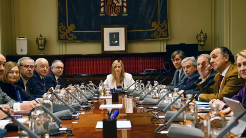 Los magistrados del nuevo CGPJ.