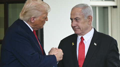 Donald Trump y Benjamin Netanyahu en la Casa Blanca, en Washington el 7 de abril de 2025. Donald Trump y Benjamin Netanyahu en la Casa Blanca, en Washington el 7 de abril de 2025.