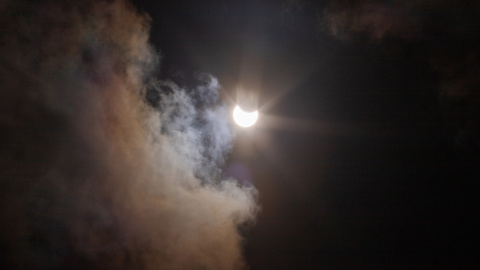 Eclipse parcial en Kerlouan en Francia el 29 de marzo de 2025. Eclipse parcial en Kerlouan en Francia el 29 de marzo de 2025.