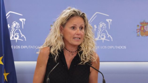 Montse Mínguez al Congrés dels Diputats.