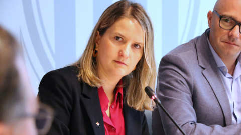 La consellera de Drets Socials, Mònica Martínez Bravo, en una imatge d'arxiu La consellera de Drets Socials, Mònica Martínez Bravo, en una imatge d'arxiu