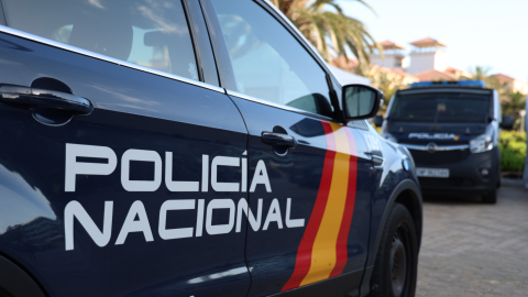 Un coche de la Policía Nacional, en una imagen de archivo