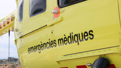 Lateral d'un helicòpter del SEM Lateral d'un helicòpter del SEM