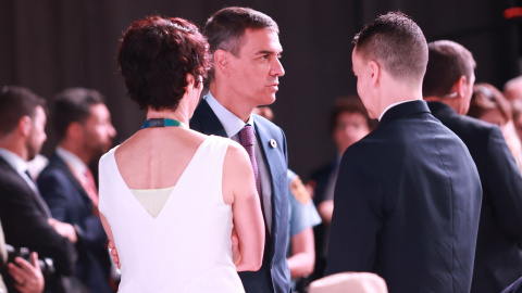 El presidente del Gobierno, Pedro Sánchez, durante la Cumbre de la ONU