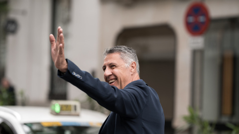 EuropaPress_6733387_alcalde_badalona_xabier_garcia_albiol_llegada_reunion_junta_directiva García Albiol, el mes de mayo pasado.