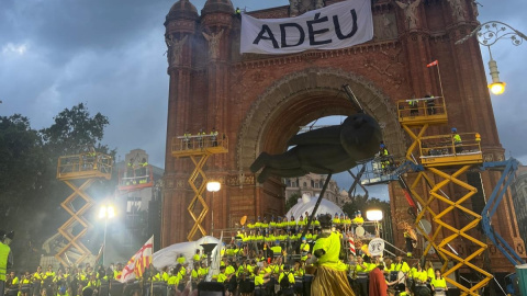 L'espectacle 'Interferència 02' aquest diumenge a l'Arc del Triomf