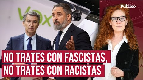 "Las ideas de VOX no merecen respeto. Las de quienes votan a VOX tampoco", por Cristina Fallarás "Las ideas de VOX no merecen respeto. Las de quienes votan a VOX tampoco", por Cristina Fallarás