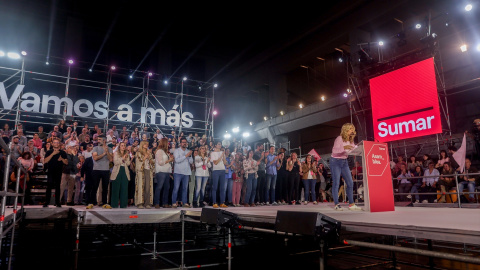 Yolanda Díaz Imagen de archivo de Yolanda Díaz en la asamblea fundacional de Sumar