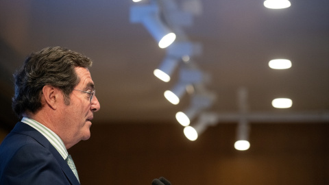 El presidente de la CEOE, Antonio Garamendi. Archivo.