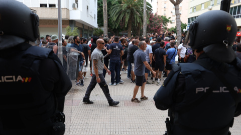 EuropaPress_6818853_trabajadores_metal_huelga_hoy_24_junio_2025_cadiz_andalucia_espana Trabajadores del metal. Archivo.