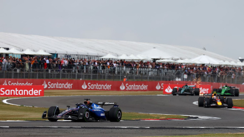 Imagen de carrera de F1