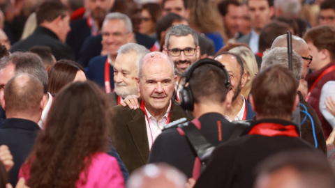 Chaves y Griñán, en el Congreso del PSOE en Sevilla. Archivo.