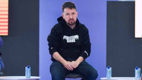 pigle Pablo Iglesias durante la V Asamblea Ciudadana de Podemos el pasado mes de abril.