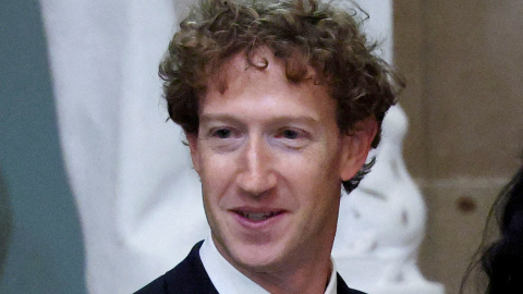 2025-07-14T100407Z_1055504771_RC2UDCA35S86_RTRMADP_3_META-PLATFORMS-PRIVACY-TRIAL El director ejecutivo de Meta, Mark Zuckerberg, en Washington (EEUU), el 20 de enero de 2025.