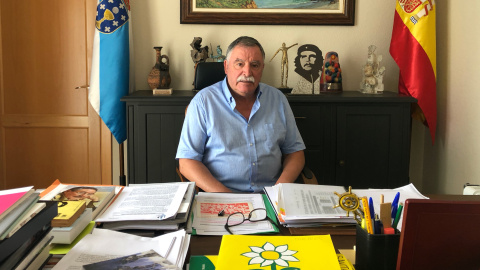Ángel García Seoane, alcalde de Oleiros, en su despacho. Ángel García Seoane, alcalde de Oleiros, en su despacho.