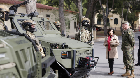 La ministra de Defensa, Margarita Robles, a 21 de noviembre de 2022, en Alacant