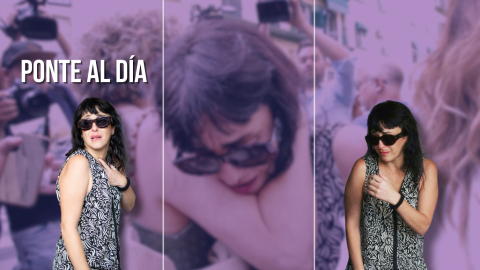 Juana Rivas durante el traslado no completado de su hijo menor a su padre, procesado por maltrato, en Granada, a 22 de julio de 2025. Juana Rivas durante el traslado no completado de su hijo menor a su padre, procesado por maltrato, en Granada, a 22 de julio de 2025.