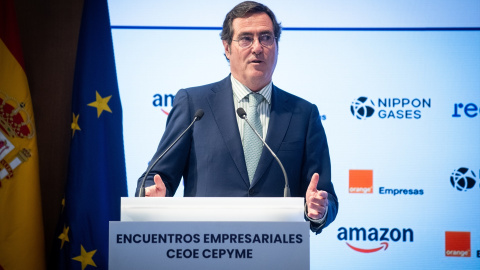 El presidente de la CEOE, Antonio Garamendi. El presidente de la CEOE, Antonio Garamendi.