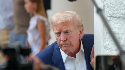 EuropaPress_6881382_29_july_2025_us_washington_us_president_donald_trump_talks_to_the_press Donald Trump. Archivo.