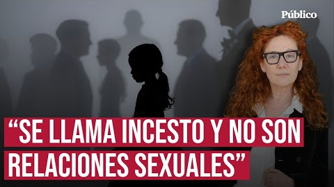 Cristina Fallarás: “Hay ciertos sectores de la sociedad que la palabra incesto les resulta erótica"