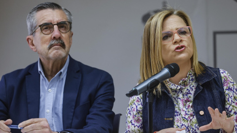La delegada del Gobierno en País Valencià, Pilar Bernabé, y José María Ángel, en una imagen de archivo.