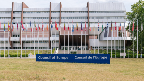 El Palacio de Europa, sede del Consejo de Europa, en la ciudad francesa de Estrasburgo. El Palacio de Europa, sede del Consejo de Europa, en la ciudad francesa de Estrasburgo.