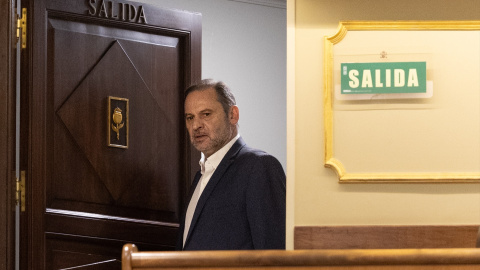 José Luis Ábalos, durante la última sesión plenaria de la legislatura. José Luis Ábalos, durante la última sesión plenaria de la legislatura.