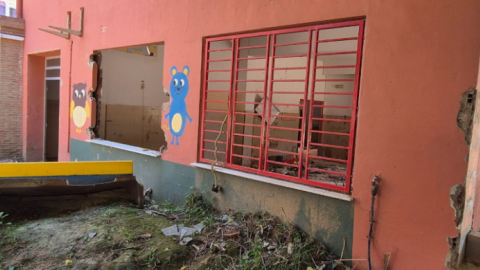 Guardería del barrio Raval.