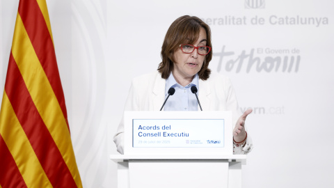 167159f0095586e1bb678259214bbc9a953e07e6 La consellera de Territorio, Vivienda y Transición Ecológica y portavoz del Govern, Sílvia Paneque, informa en una rueda de prensa.