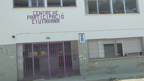 El centro de participación del barrio cerrado.