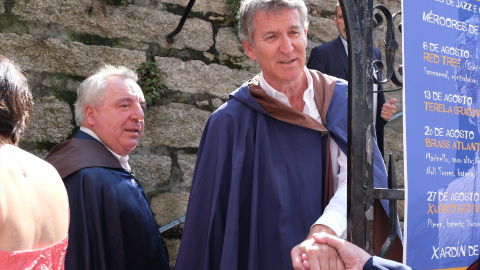 Alberto Núñez Feijóo, el pasado domingo en la feria del Albariño de Cambados (Pontevedra). Alberto Núñez Feijóo, el pasado domingo en la feria del Albariño de Cambados (Pontevedra).