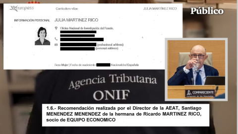 Ilustración con el detalle del currículum de Julia Martínez Rico.