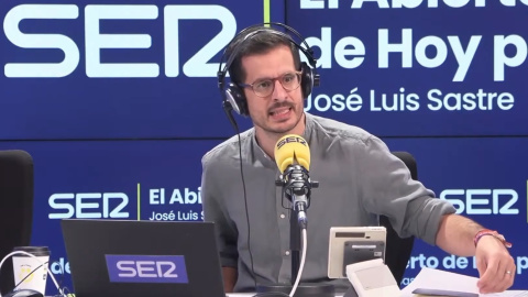 Jose Luis Sastre El periodista José Luis Sastre en el programa 'Hoy por Hoy'.