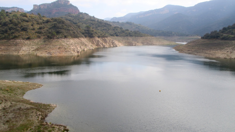 El pantà de Siurana (Priorat) El pantà de Siurana (Priorat)