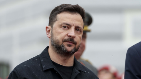 EuropaPress_6804099_june_16_2025_vienna_vienna_austria_volodymyr_zelenskyy_president_of_ukraine Foto de archivo del presidente ucraniano Volodímir Zelenski.