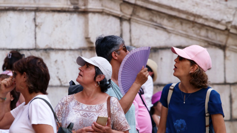 Imagen de las calles Málaga, a 7 de agosto de 2025 en Málaga.