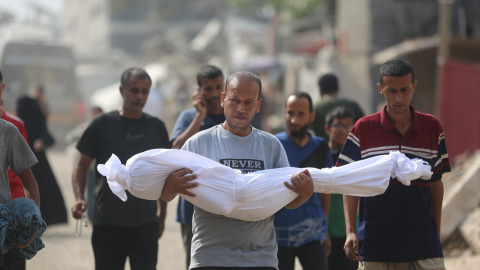 Imagen de la Franja de Gaza a 10 de agosto de 2025. Imagen de la Franja de Gaza a 10 de agosto de 2025.