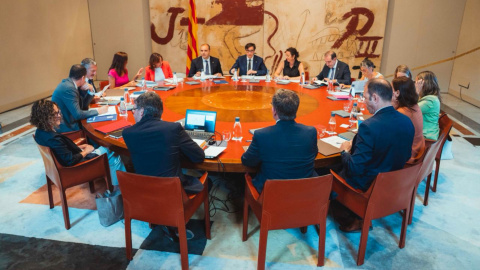 Reunió del Consell Executiu en una imatge d'arxiu Reunió del Consell Executiu en una imatge d'arxiu