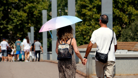 Persones passejant per Lleida aquest dilluns, 11 d'agost. 11/08/2025 Persones passejant per Lleida aquest dilluns, 11 d'agost.