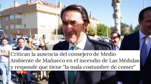 Consejero CyL El consejero de Medio Ambiente de Castilla y León, Juan Carlos Suárez-Quiñones.