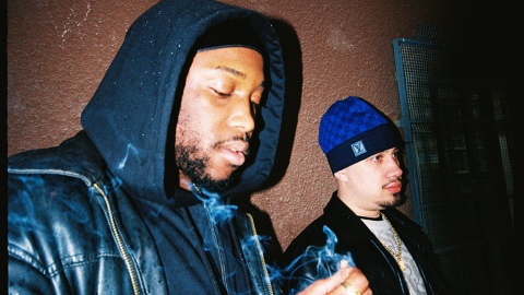 Los raperos Ergo Pro (izq.) e Ill Pekeño.