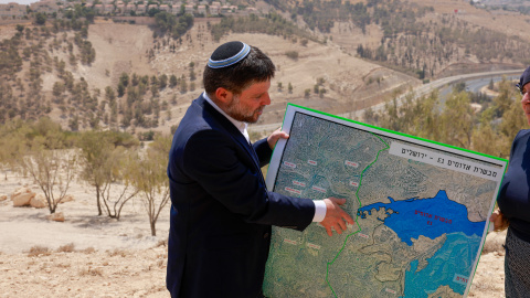 Israel El ministro de Finanzas de Israel, Bezalel Smotrich.