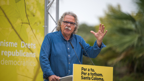 Joan Tardá en Santa Coloma de Gramenet (Barcelona) en 2022.