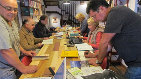Casa de la Memoria.Biblioteca de la Casa de la Memoria.