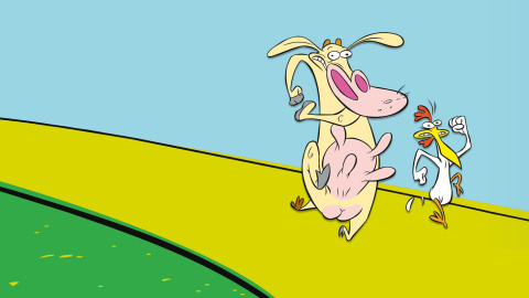 'Vaca y Pollo' fue uno de los primeros grandes éxitos de Cartoon Network. 'Vaca y Pollo' fue uno de los primeros grandes éxitos de Cartoon Network.