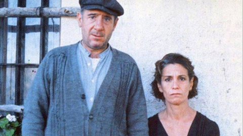 Alfredo Landa en 'Los santos inocentes' Alfredo Landa en 'Los santos inocentes'.