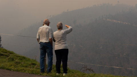 Los pueblos arrasados por los incendios encadenan décadas de pérdida de población Los pueblos arrasados por los incendios encadenan décadas de pérdida de población