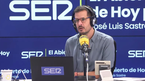 José Luis Sastre en el programa 'Hoy por Hoy'.