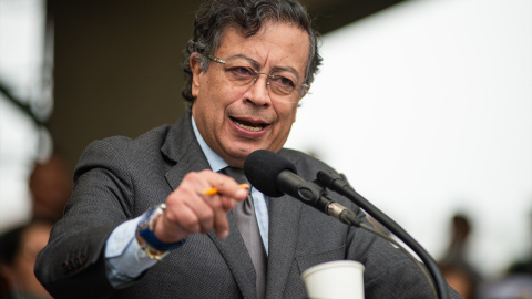 El presidente de Colombia, Gustavo Petro, en una imagen de archivo. El presidente de Colombia, Gustavo Petro, en una imagen de archivo.